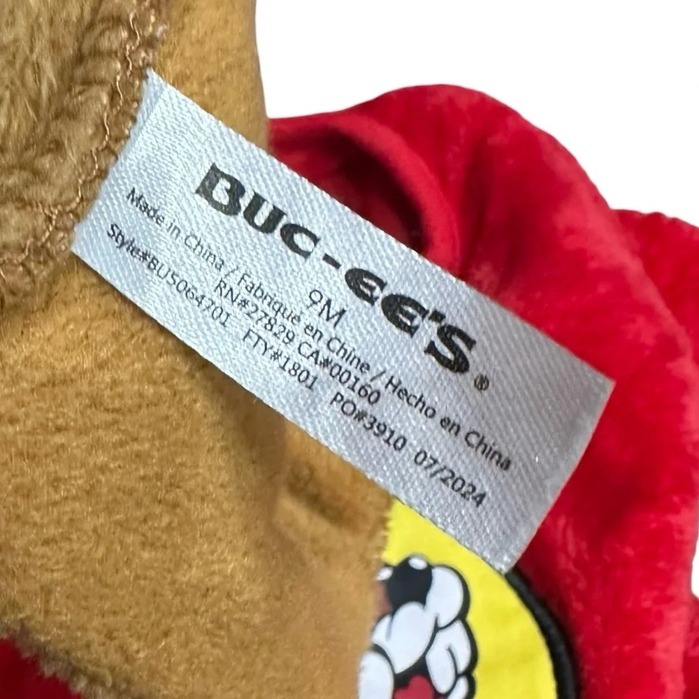 Buc-ee’s Beaver Onesie Bubble Suit With Hat Size 9 Months Costume One Piece